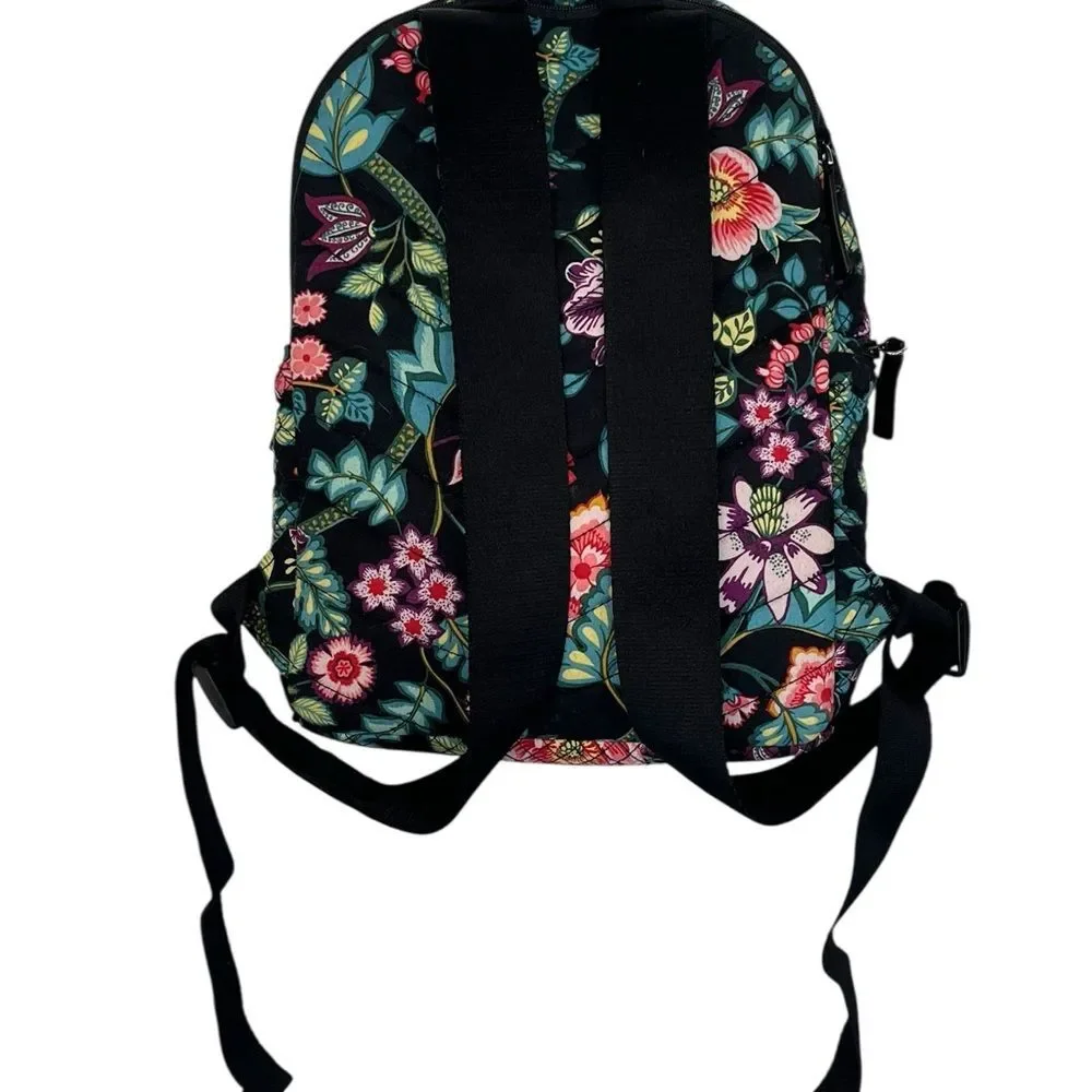 Vera Bradley‎ | Student School Vacation Travel Floral Backpack OS